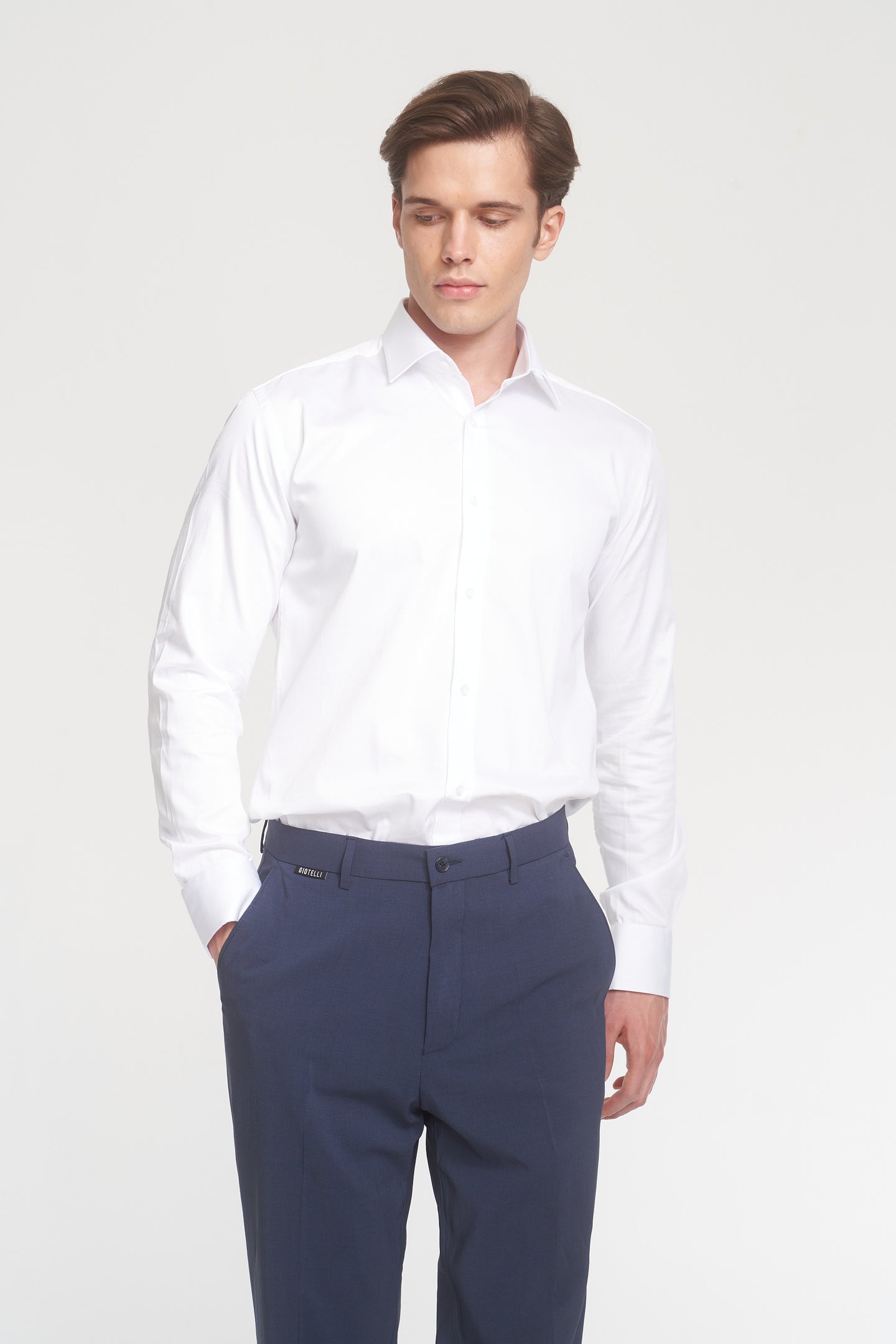 Navy Oversized Suit Jacket